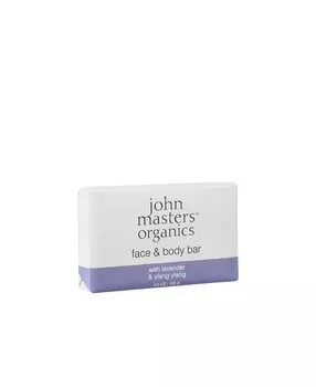 Мыло John Masters Organics с ароматом розы, герани иланга LRG&YY (Лаванда и иланг)