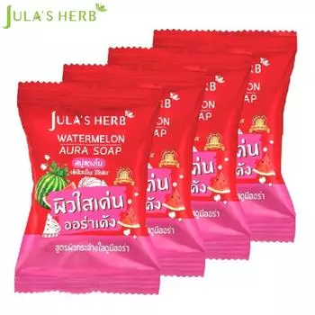 Мыло Jula s Herb Watermelon Aura 60 г x 4 шт - Тайский