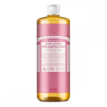 Мыло Кастильское Чистое с Ароматом Цветущей Сакуры 950 мл