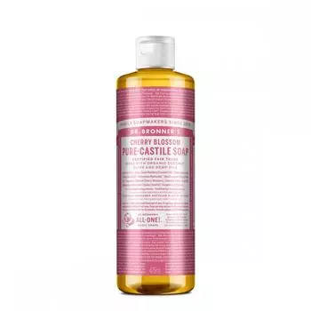 Мыло Кастильское Чистое с ароматом Сакуры 475мл