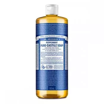 Мыло Кастильское Мятное Чистое 950 мл