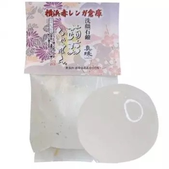 Мыло Konjac Мыло Yokohama Жемчужное мыло Мыло для лица Содержит керамиды Для людей с сухой и чувствительной кожей (80г)