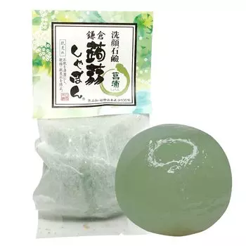Мыло Konnyaku Мыло Kamakura Konnyaku Мыло Iris Мыло для очищения лица Содержит керамиды Для людей с сухой и чувствительной кожей (80г)