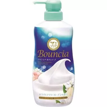 Мыло Kyoshinsha Milk Soap Bouncia BODY SOAP WHITE FLOWER GARDEN SCENT Дозатор 480 мл Personal Средний ценовой диапазон (Если сопло не поднимается, затяните болт.