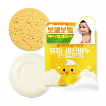 Мыло Paul Medison Kids Baby Ttae 100 г + губка для ванн 1 компл./3 компл./5 компл. 1Set