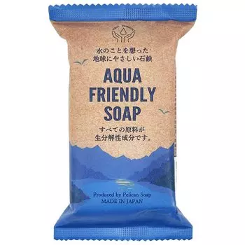 Мыло Pelican Soap AQUA FRIENDLY SOAP 100 г Кусковое мыло
