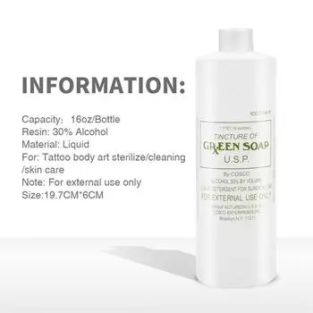 Мыло PHOENIXY, чистящее средство для татуировок, обезболивающий эффект, татуировки на раны, осветляет покраснения, мыло из зеленых водорослей, чистящая жидкость для оборудования для татуировки