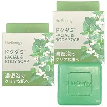 Мыло Pop Berry Huena DD 100 г 2 шт. мыло для лица и тела Dokudami Korean Cosmetics