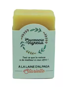 Мыло ручной работы из шерсти альпаки La Savonnerie du Vigneau