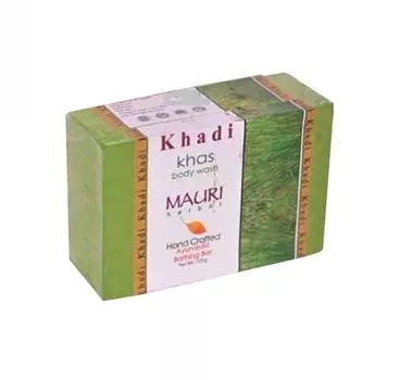 Мыло ручной работы с Ветивером (125 г), Khas Body Wash, Khadi Mauri 6
