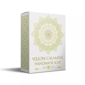 Мыло ручной работы с Желтым каламином (115 г), Yellow Calamine Soap, Heilen Biopharm 6