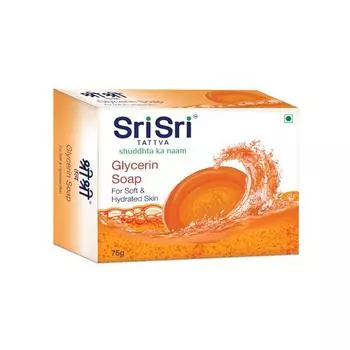 Мыло с Глицерином (75 г), Glycerin Soap, Sri Sri Tattva 4.3