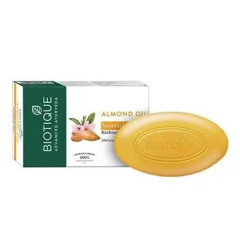 Мыло с Миндальным маслом: питание кожи (75 г), Almond Oil Nourishing Bathing Bar, Biotique 75g