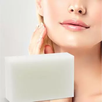 Мыло с молочным маслом очищает и увлажняет надолго очищает ванну ручной работы One Size