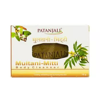 Мыло с Мултани Митти (75 г), Multani-Mitti Body Cleanser, Patanjali 3.9625