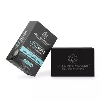 Мыло с Углем (150 г), Coalwave Body Wash Bar, Bella Vita