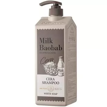 Мыло-шампунь Milk Baobab Cera White, 1,2 л, 1 шт.