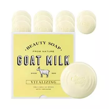 Мыло Shower Mate Goat Milk Soap - Вербена (90 г, 12 шт. в упаковке)