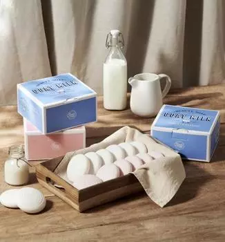 Мыло Shower Mate с козьим молоком 3 вида, выберите 1 (90гX12) Shower Mate Goat Milk Soap Verbena