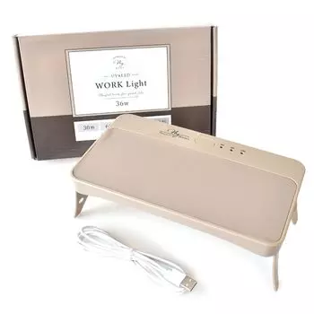 MYmama УФ светодиодный рабочий светильник 36 Вт с силиконовым ковриком смола 2-сторонний складной отверждаемый стильный ручной работы ручной работы