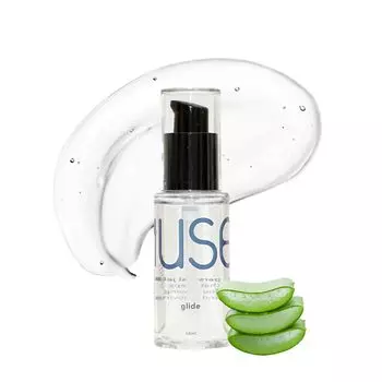 MYMUSE Glide Смазка на водной основе с алоэ 50 мл, Желе для мужчин и женщин X 3 шт.