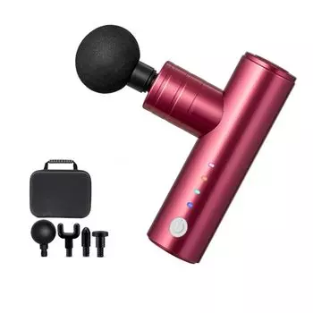 Myofascial Release Powerful Vibration Muscle Comes with 4 Types of Whole Body Refresh Storage Case Convenient to Exercise Perfect as a Gift Mini,