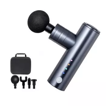 Myofascial Release Powerful Vibration Muscle Comes with 4 Types of Whole Body Refreshing Storage Case Convenient to Exercise Perfect as a Gift Mini,