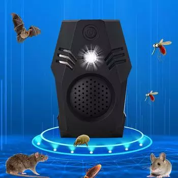 Мышь, Бытовая Мощная Звуковая И Световая USB Высокомощная Насекомая One Size