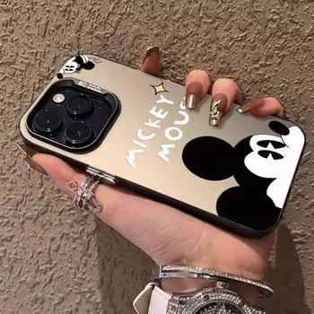 Мышь iPhone 16 Pro, 14/13 Laser Shell, 12/11/XsMax Hard ProMax Tide XR Case iPhone 12 Mini