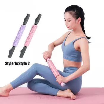 Мышечный ролик Массажный ролик для снятия мышечной боли, спазмов, стянутости, помощи в восстановлении суставов спины ног