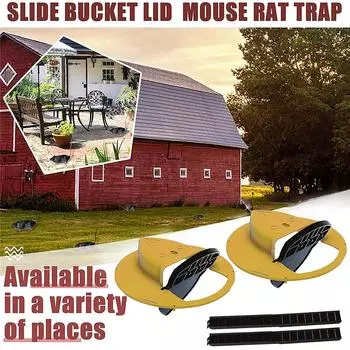 Мышеловка автоматически сбрасывает внутренние и наружные ловушки Инструменты для ловушек Переворачивающаяся мышеловка