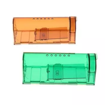 Мышеловка без убийства животных, клетка для контроля домашних животных, многоразовые мыши, ловушка для грызунов, ловушка для крыс коричневый