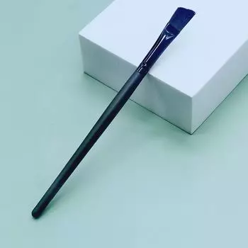 Mysp New Flat Oblique Head Bevel Concealer Brush Nose Shadow Repair Soft Bristle Side Shadow Makeup Ultra-Thin Black