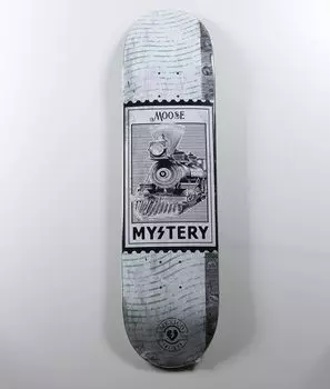 MYSTERY SKATEBOARD STUMP MOOSE дюймовая доска Mystery Skateboard Stump Moose Deck импортирована из Америки 8.125 серый
