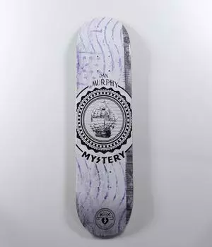 MYSTERY SKATEBOARD STUMP MURPHY дюймовый таинственный скейтборд штамп muffy deck импортирован из Америки 7.75 чёрный