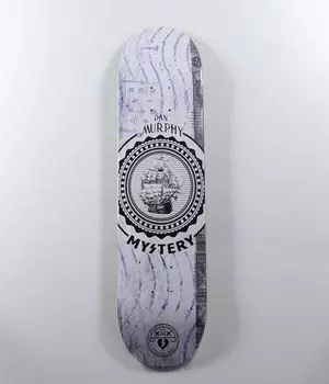 MYSTERY SKATEBOARD STUMP MURPHY дюйм mystery скейтборд штамп muffy дека импортировано из Америки 8.25 чёрный