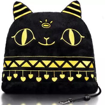 Mytag Iron Cover Head Cover Set Boa Fluffy Cat
