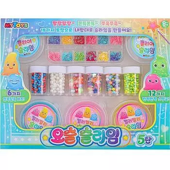 MYTOYS Magic Slime 5, случайная доставка, 600г, Корейские игрушки