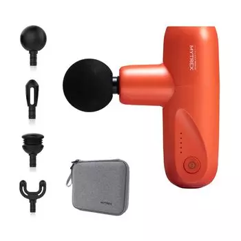 MYTREX REBIVE MINI XS Красный миофасциальный релиз пистолет ручной пистолет уход за телом уход за лицом расслабление мышц вибрация плеч талия ноги маленький легкий подарок