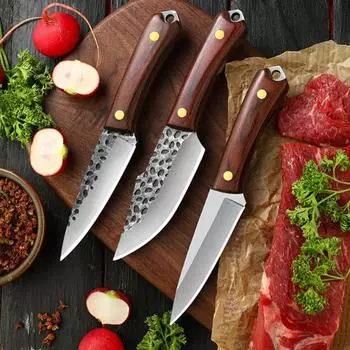 MYVIT TOP Кухонные ножи Нержавеющая сталь Кухонный нож для обвалки Рыболовный нож Кливер для мяса Резак