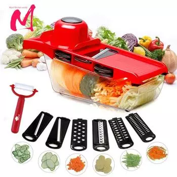 Myvit Vegetable Cutter with Steel Blade Slicer Potato Peeler Carrot Cheese Grater vegetable slicer Kitchen Accessories