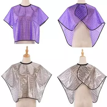 Myyeah 2 шт., накидка для стрижки, антистатическая водонепроницаемая ткань, фартук для салона парикмахера, краска для волос, Пермь, бытовые парикмахерские инструменты «сделай сам»