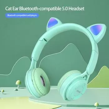 MZ08 Беспроводные наушники Bluetooth-совместимые 5 Интеллектуальное шумоподавление Стерео объемный звук Тяжелые басы Складное хранилище красный