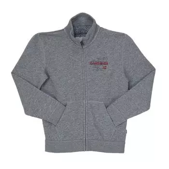 N0YIE4 Толстовка на молнии для мальчиков 8 AOS серый