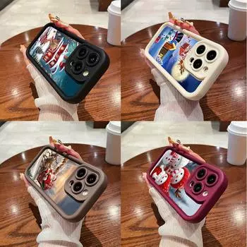 N103 Новогодний Веселый Рождественский дизайн Мягкие чехлы для телефонов Angel Eyes для Xiaomi 11 Lite 5G NE 14T Redmi note 13 12 11 10 9 Pro 13C A3 Противоударный чехол Xiaomi 11 Lite/11 Lite 5G