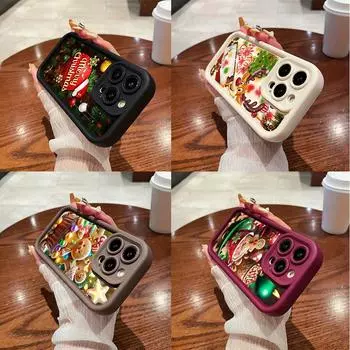 N107 С Новым годом Рождество искусство Мягкие чехлы для телефонов Angel Eyes для Xiaomi 11 Lite 5G NE 14T 13T Redmi note 13 12 11 10 9 Pro 13C A3 Противоударный чехол Xiaomi 11 Lite/11 Lite 5G