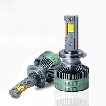 N13S 260 Вт мощные светодиодные фары с 3 медными трубками - H7, H4, H11, 9005, D2H, 9012, H3, совместимые с декодерами для автомобилей H3