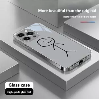 N178 Позвольте мне сделать вам тост Чехол для телефона iPhone 16 15 Pro Max Samsung S24 S23 Ultra A54 A35 Redmi Note 13 12 Pro Покрытие из закаленного стекла с рамкой for iPhone 6/6S