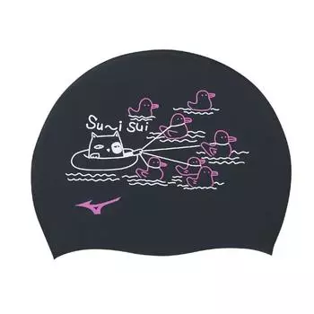 N2jwb545 [mizuno] Плавание Плавание Фитнес Плавание Шапочка Силиконовая Шапочка [24 Осень И Зима Модель] Унисекс