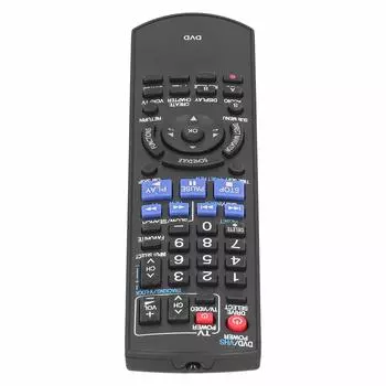 N2QAYB000197 Пульт дистанционного управления DVD-плеером Panasonic Пульт дистанционного управления DVD-плеером Panasonic, DMREZ485V/DMREZ48V/DMREZ485VK